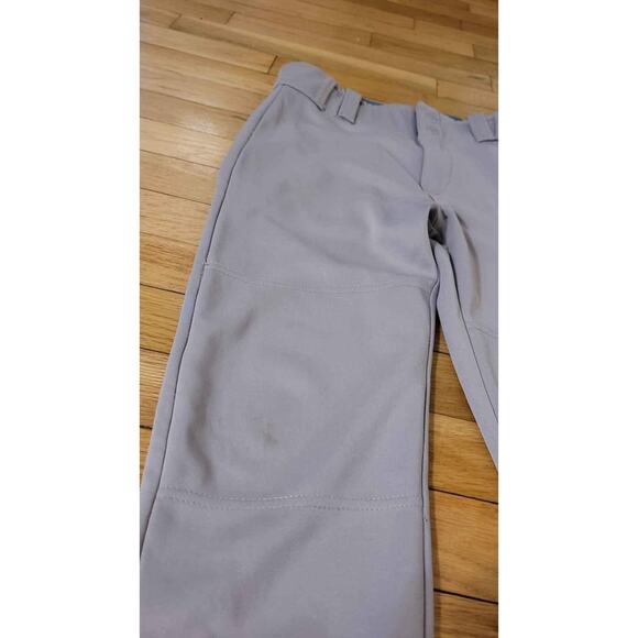 CP Clutch Youth Large Gray Baseball Pants Elastic Bottom Softball Game Practice - Picture 6 of 7